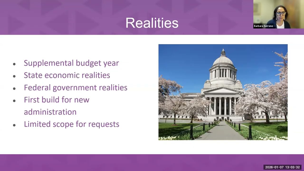 2026 Governor’s Budget Webinar - January 7, 2026