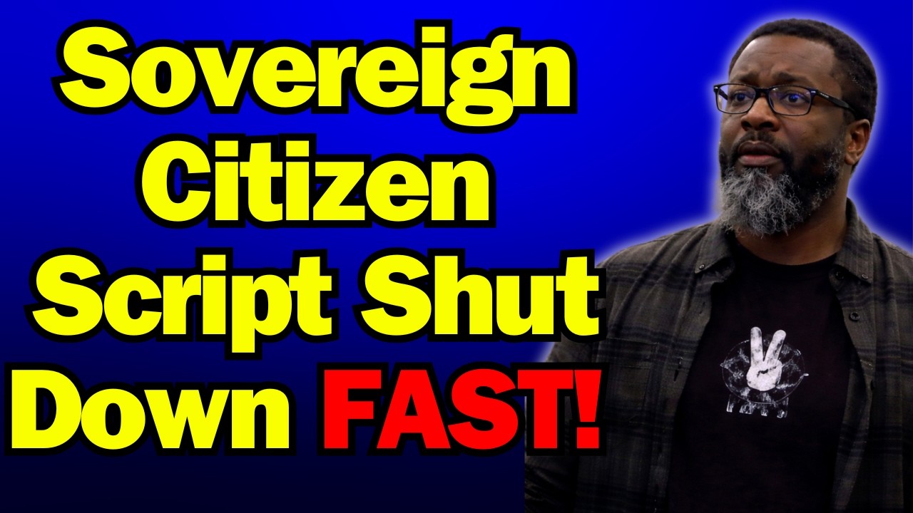 Judge Shuts Down Sovereign Citizen's Script Before Trial Even Starts!