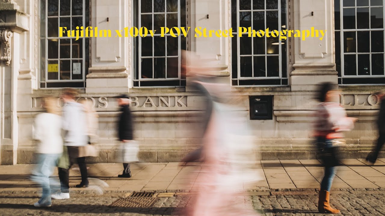 Finally a Fujifilm x100v Street Photography POV