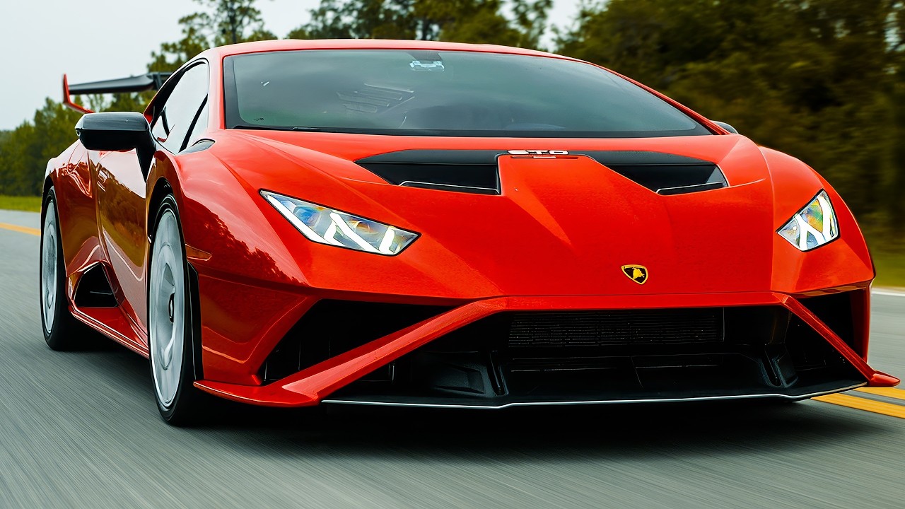 1 Hour | Lamborghini Huracan STO Pure Exhaust & Interior POV ASMR