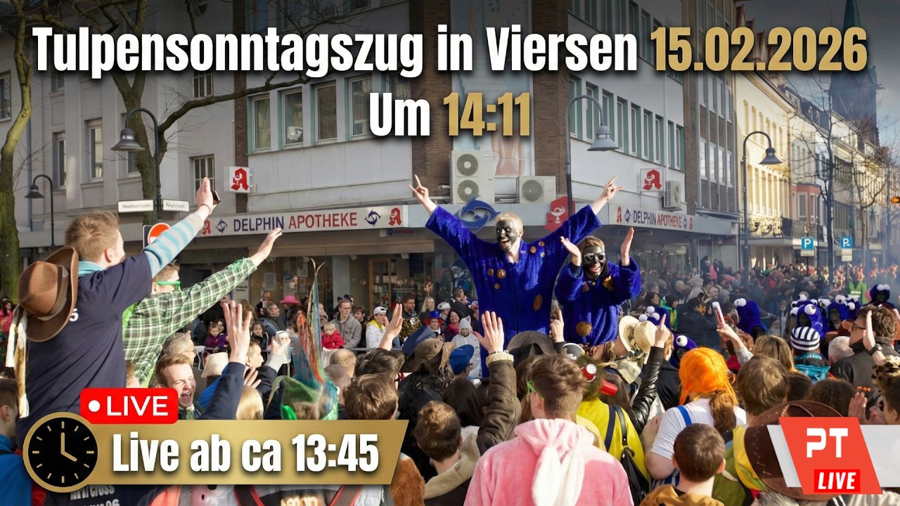 🔴LIVE #Karneval #Tulpensonntagszug aus #Viersen 2026 | Karnevalszug Viersen LIVE #PlerTanix