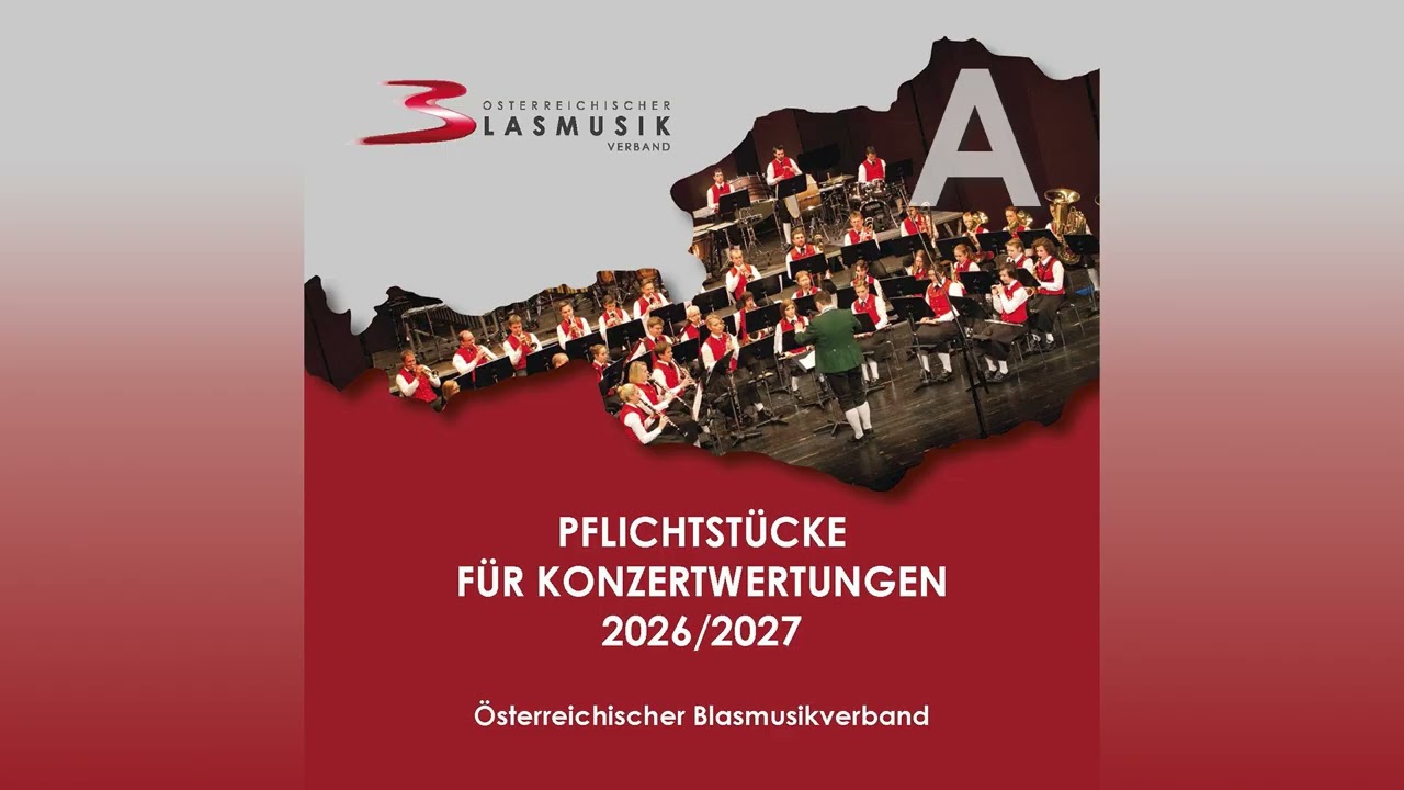 Pflichtstücke für Konzertwertungen 26/27: Leistungsstufe A