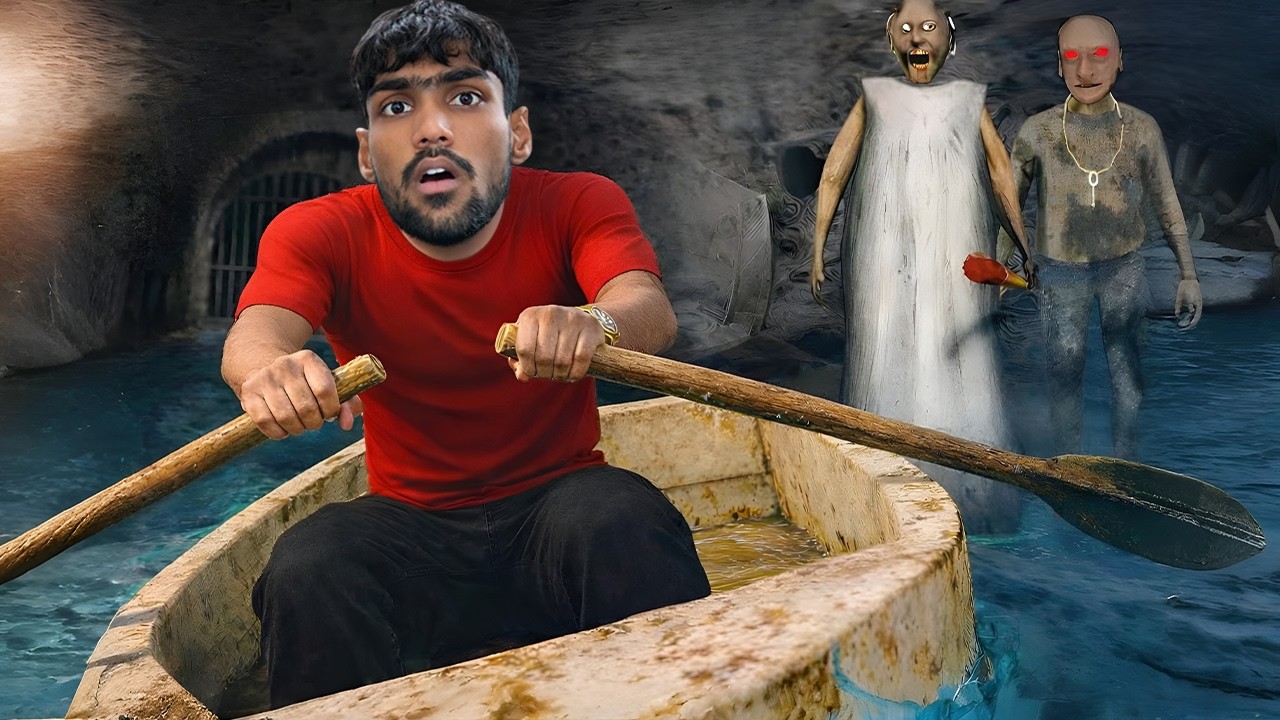 BOAT ESCAPE FROM GRANNY'S HOUSE | GRANNY CHAPTER 2