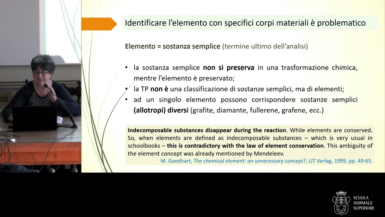 CHIMICA - IL CONCETTO DI ATOMO IN CHIMICA... - Accademia dei Lincei e SNS - 26 febbraio 2025