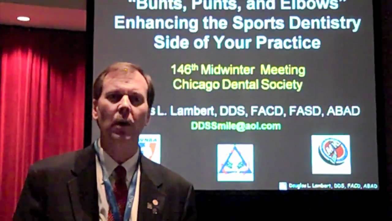 Dr Doug Lambert - Sports Dentistry