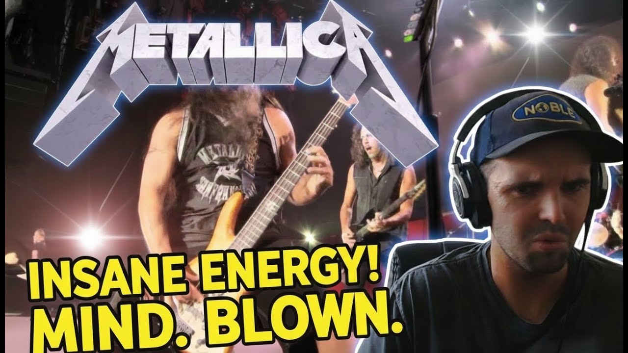 FIRST REACTION Metallica - For Whom the Bell Tolls (Live in Mexico City)
