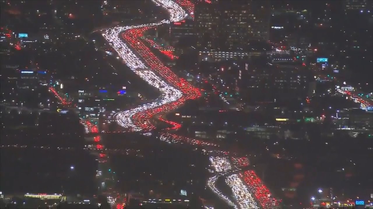 See America's Worst Traffic Jam Ahead of Holiday Weekend