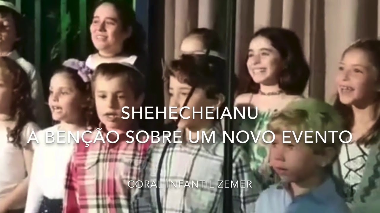 SHEHECHEIANU, a ben&ccedil;&atilde;o sobre um novo evento