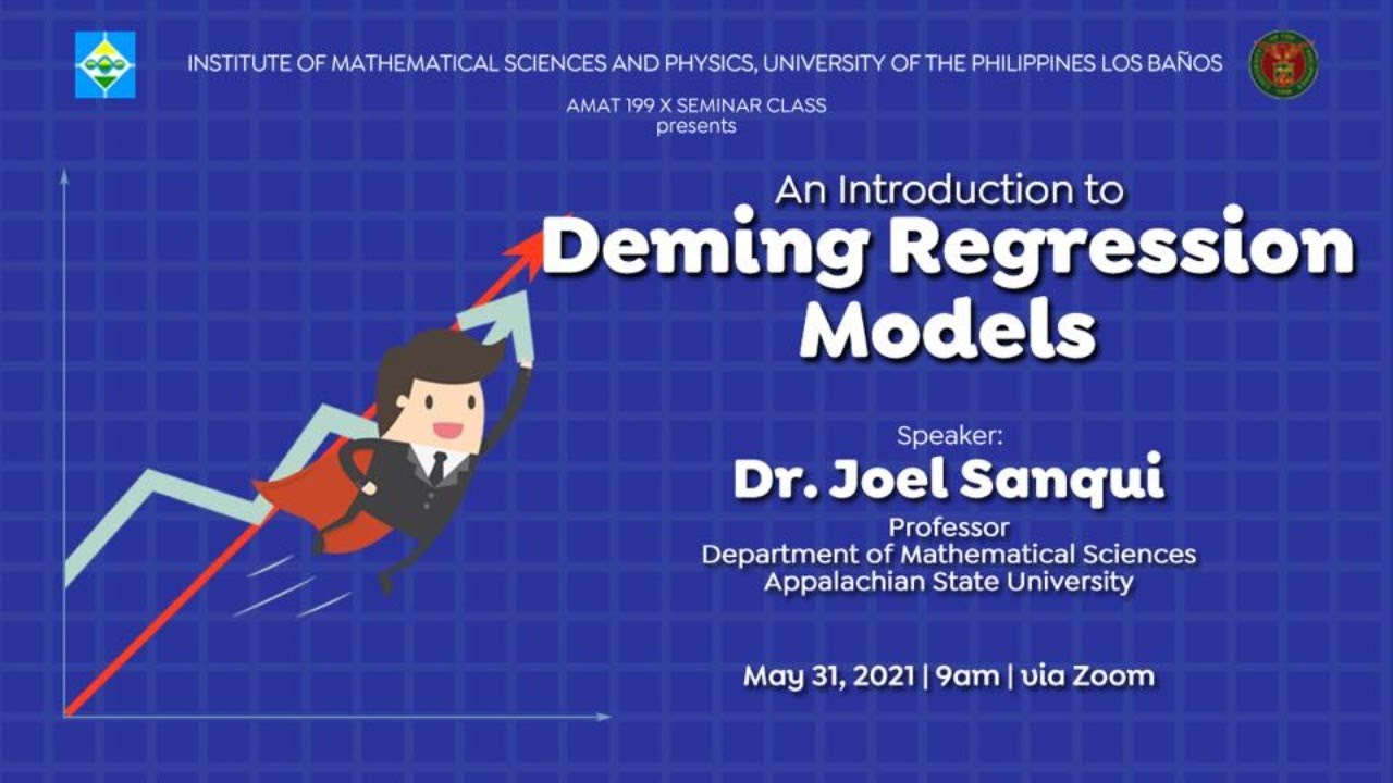 AMAT 199 Webinar | Deming Regression Models
