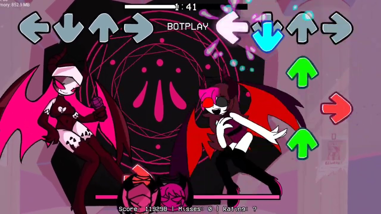 FNF Gospel Sarvente Demon vs Amanda Demon (Novo Sprite)