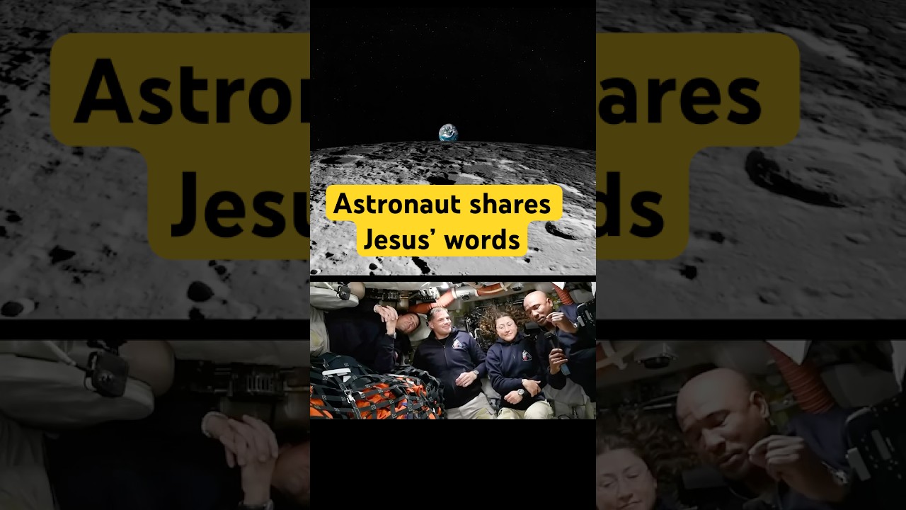 Artemis II pilot shares Jesus's words from other side of the moon (Victor Glover)