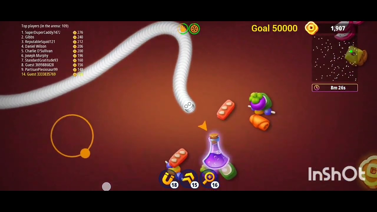 Killing more than 500 bugs to get 1500 coins 😲😳#wormszone 