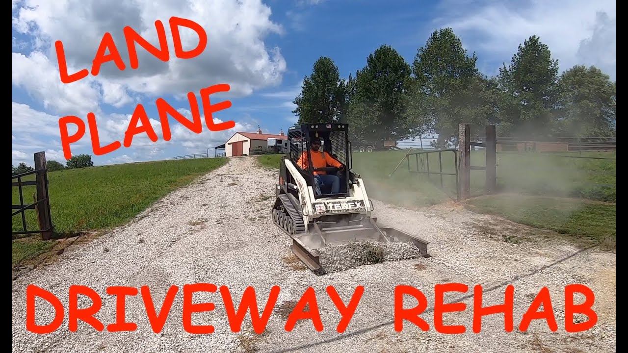 Самолет Skid Steer Land Plane делает эту работу ПРОСТОЙ!