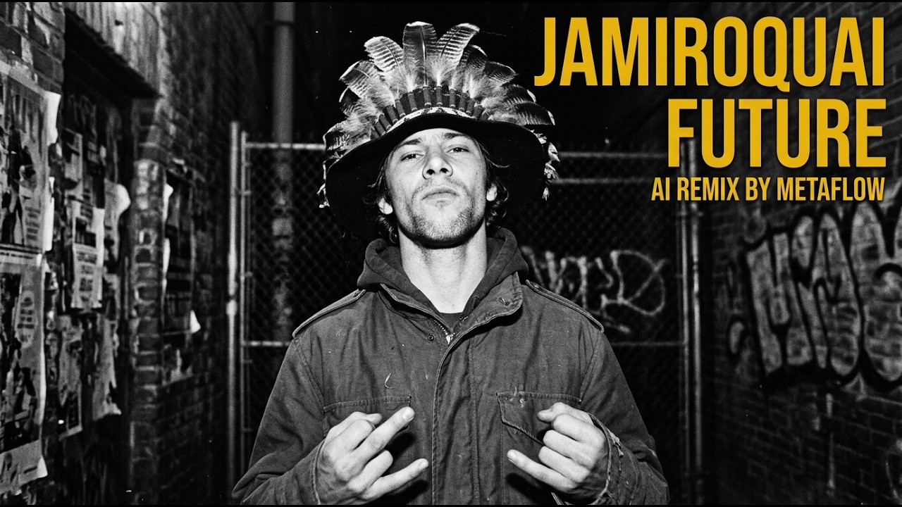[Mix] Jamiroquai Inspired Future Funk Groove Session | AI Nu-Disco Chilldrive Mix