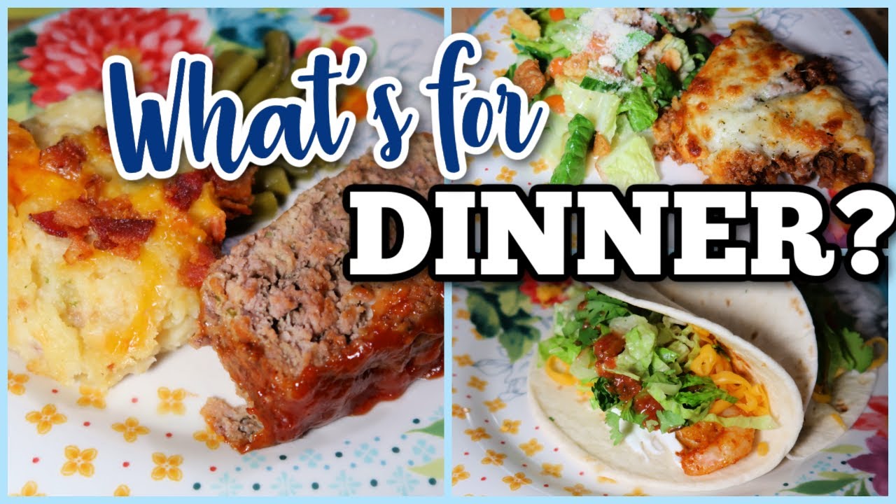 WHAT'S FOR DINNER? #221 | 1-Week Of Real-Life Family Meal Ideas