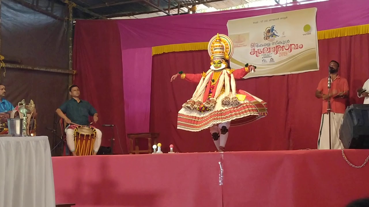kerala state school kalolsavam 2019, kathakali 