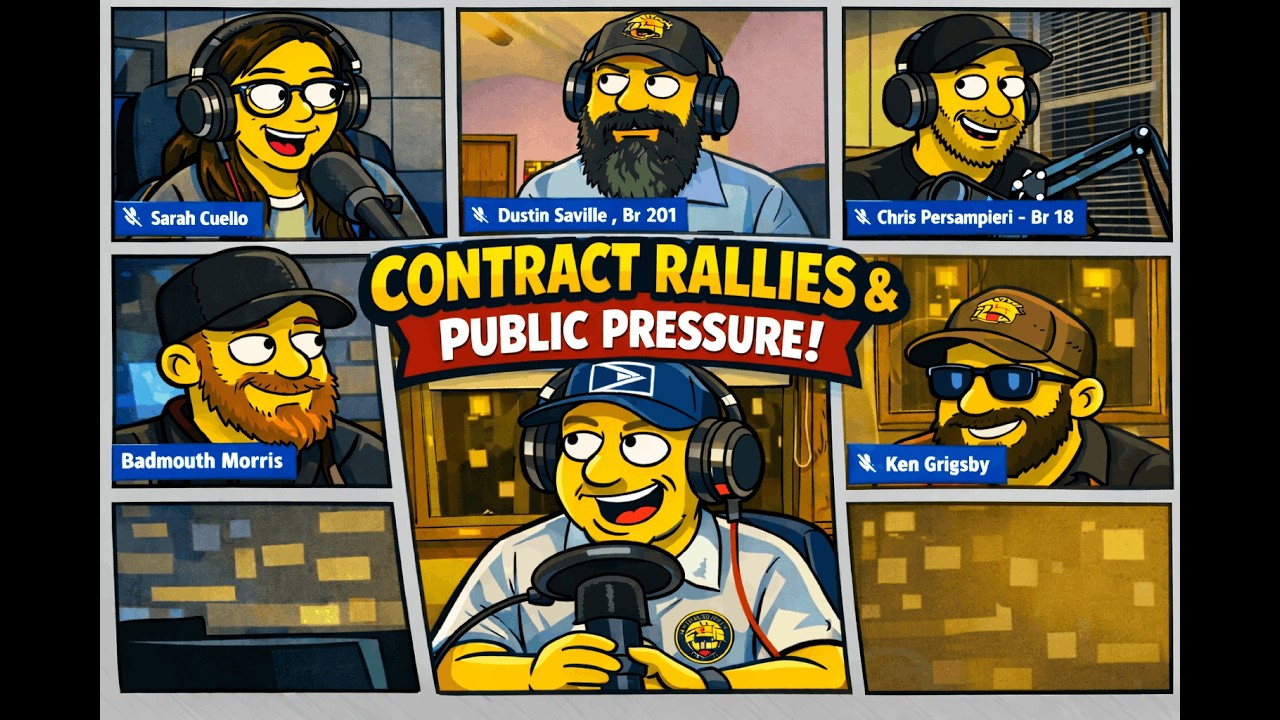 USPS NALC Contract Rallies, Public Pressure & Letter Carriers Organizing Explained