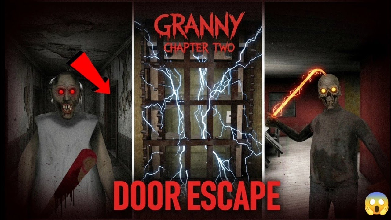 “Granny 2 Door Escape 😱 Almost Dead!” #GrannyChapter2