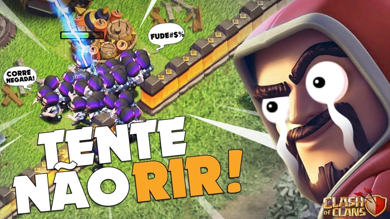 DEPOIS DESSA JÁ PODE DESINSTALAR O CLASH OF CLANS! O MAIOR TROLL QUE VOCÊ VAI VER HOJE!