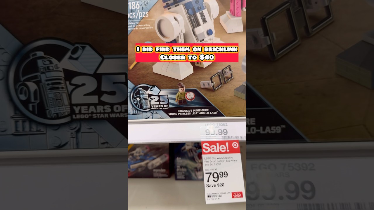 Is it worth it?  #lego #legoafol #legostarwars #legominifigures #target #clearance #sale