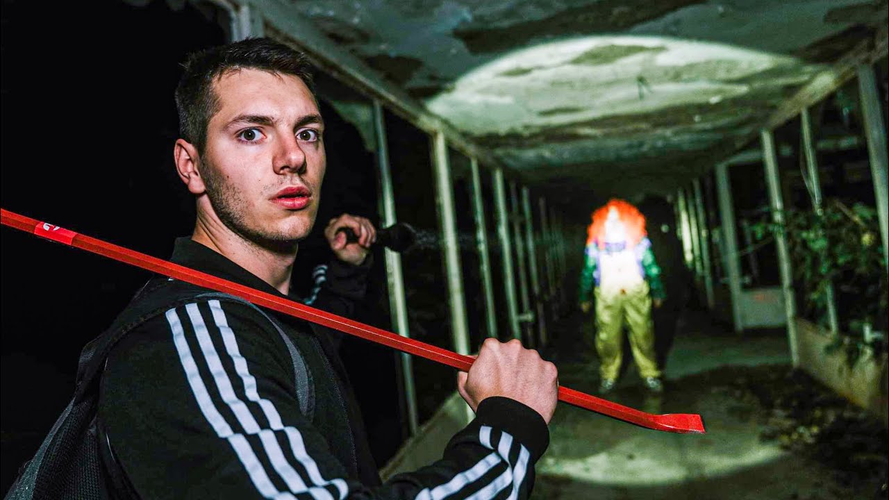 Ślady Strasznego Klauna Zaprowadziły Mnie Do OPUSZCZONEGO HOTELU! *Wielki Urbex + Noc*