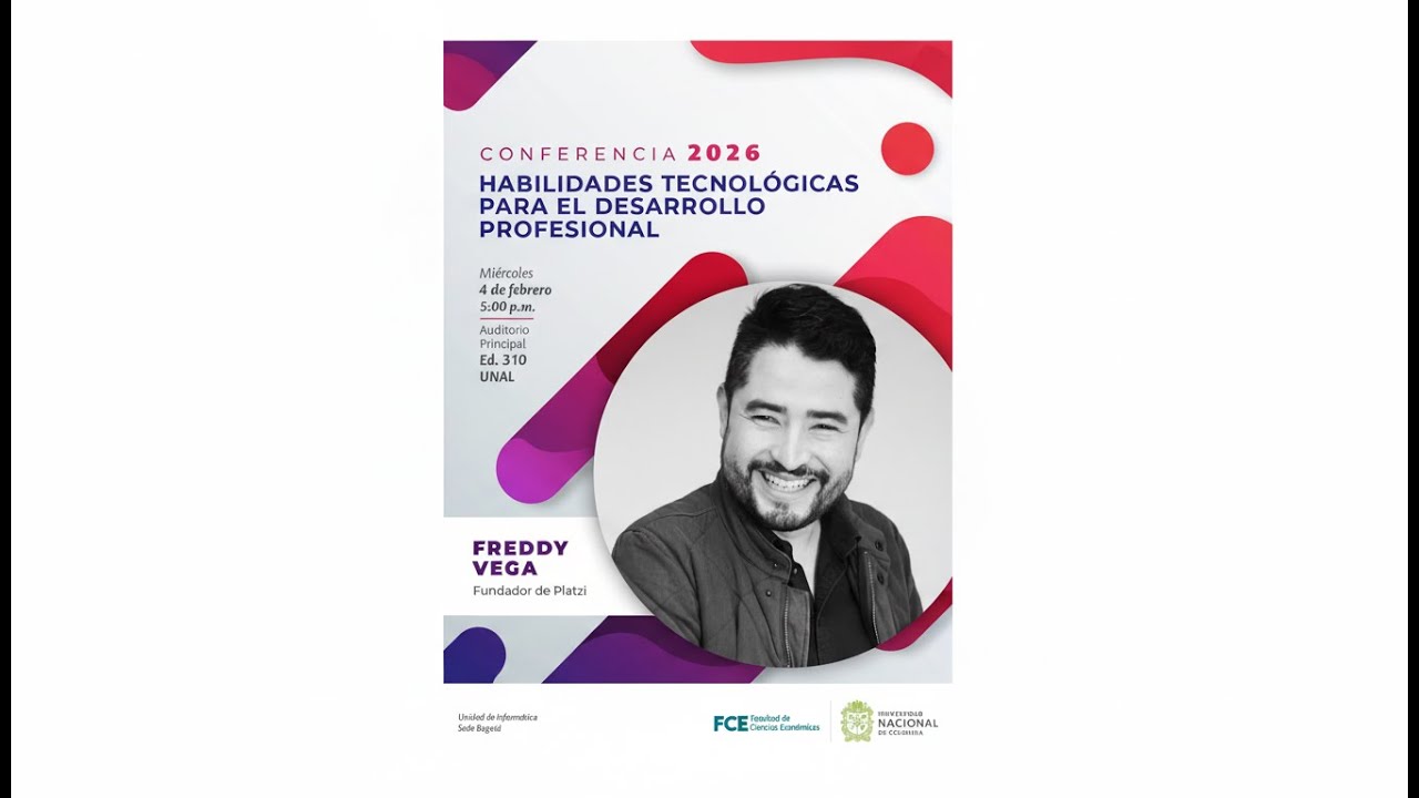 Freddy Vega de Platzi en la FCE