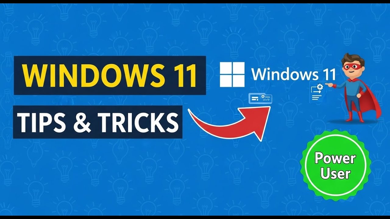 Windows 11 Tips and Tricks 2025 (Power User Guide)