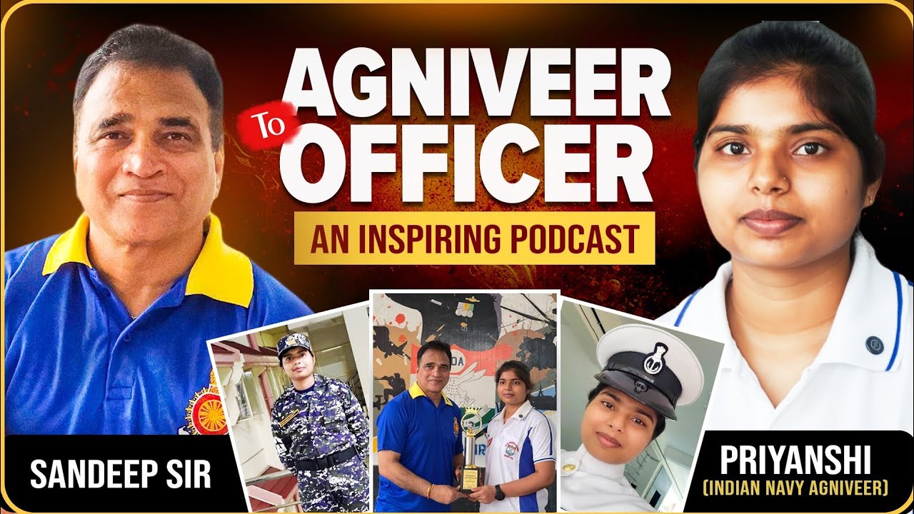 “How an Indian Navy Agniveer is Preparing for Officer Entry | Exclusive Podcast with Sandeep Sir”