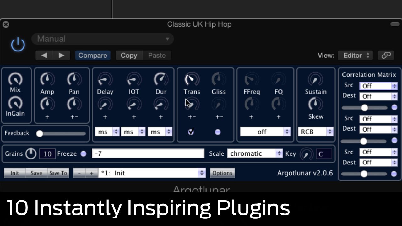 10 Instantly Inspiring VST/AU Plugins: Argotlunar by Michael Ourednik