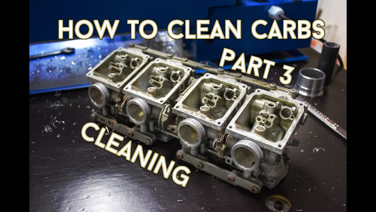 How to Clean Carbs, Part 3 - The Actual Cleaning!