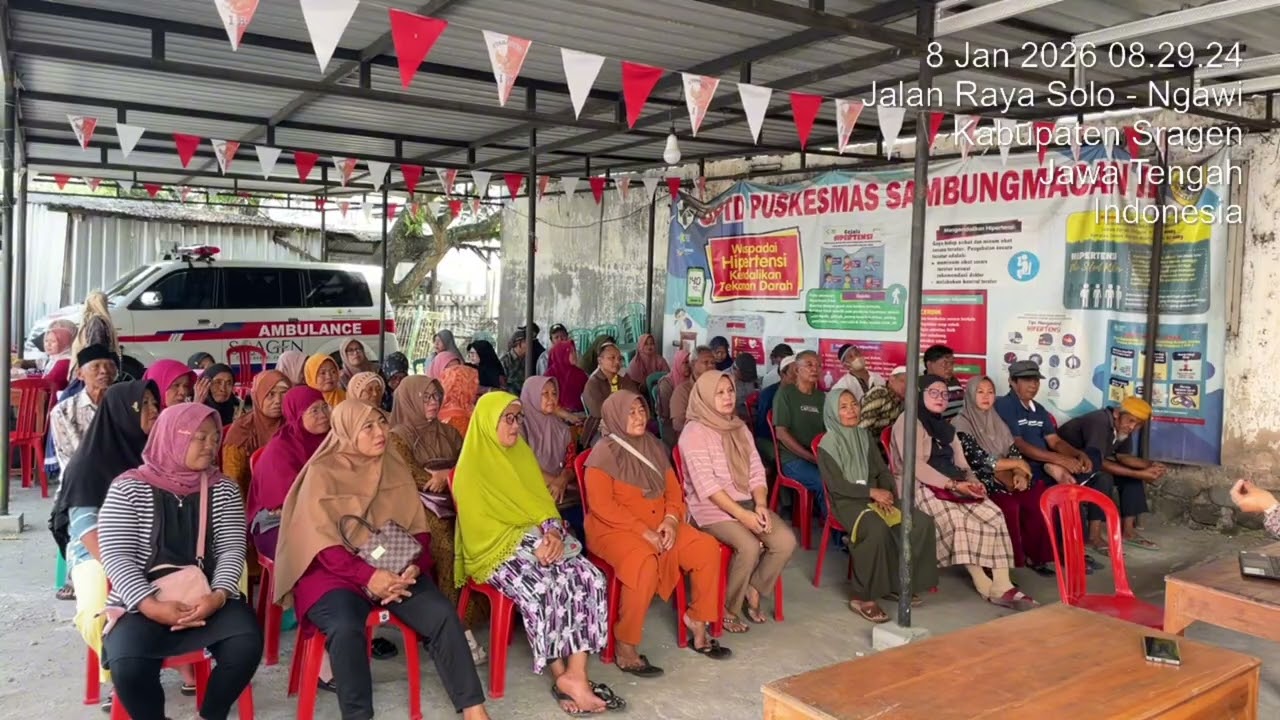 Penyuluhan Kesehatan Prolanis HT Puskesmas Sambungmacan II