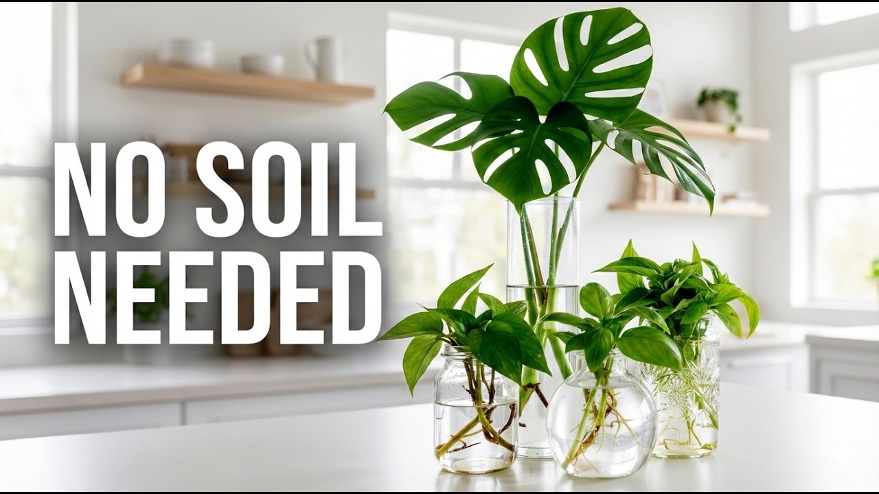 Beautiful Plants That Grow in Water – No Soil Needed!