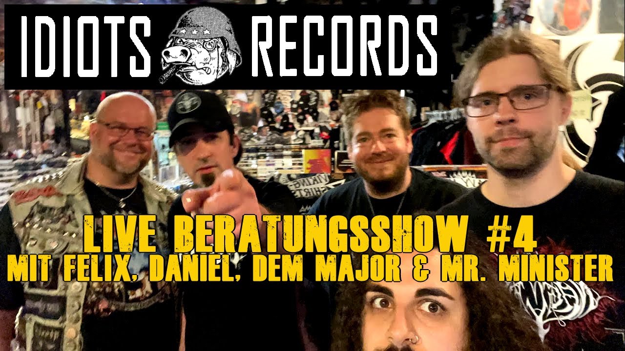 Beratungsshow #4 LIVE bei IDIOTS RECORDS
