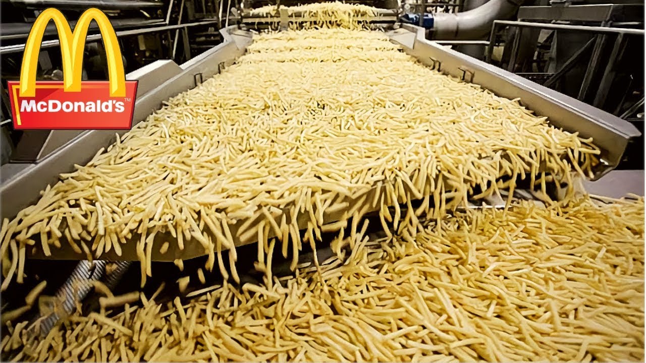 COMO se HACEN las PATATAS de MCDONALD'S! 🍟