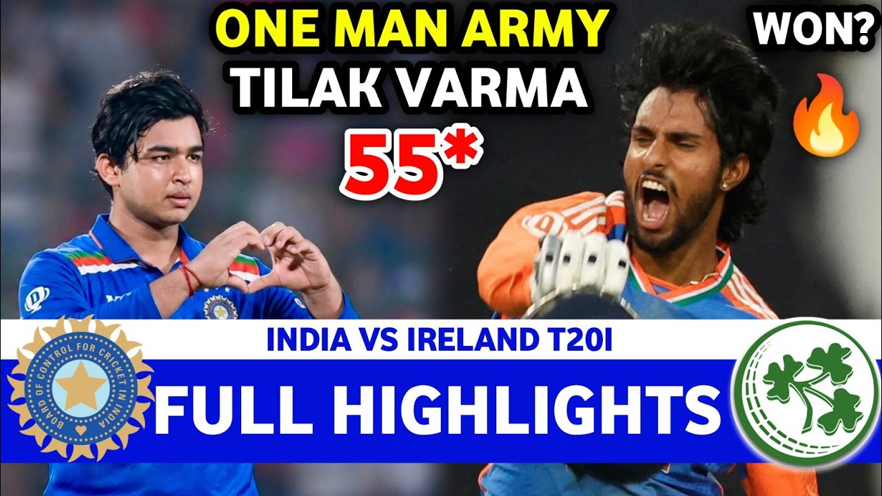 India vs Ireland 2nd T20 Match Full Highlights 2026 | IND VS IRE T20 Highlights
