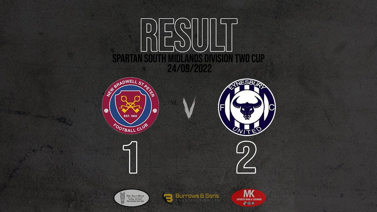 Match Highlights Vs Eynesbury United SSML Div2 Cup 24/09/22