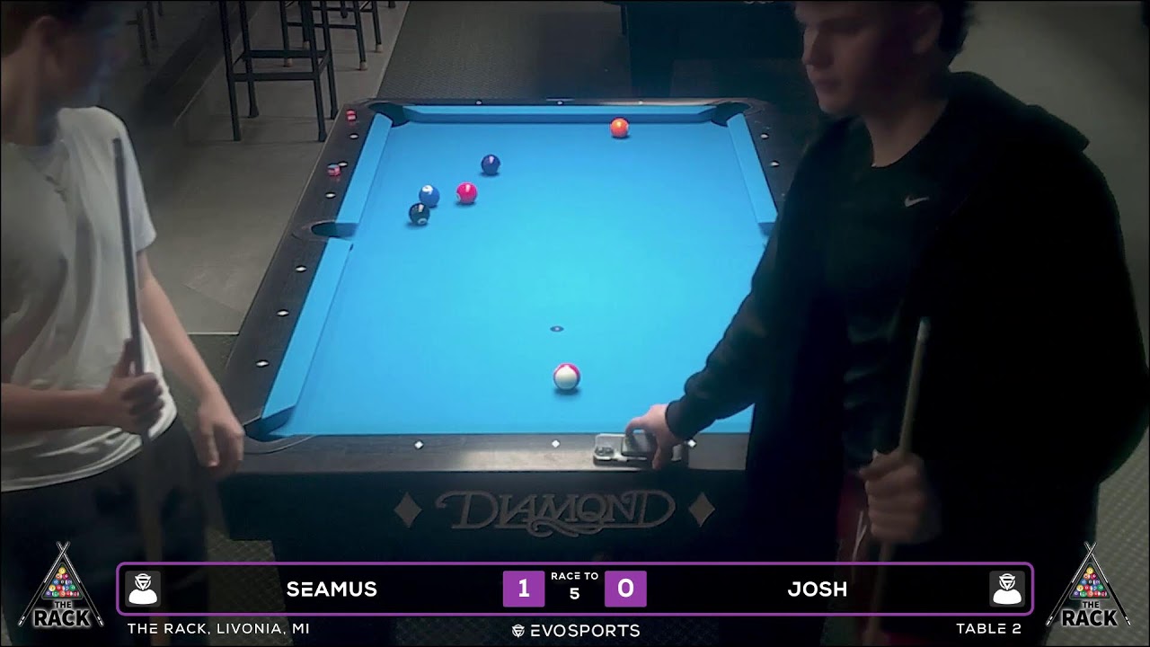 SEAMUS vs JOSH - THE RACK - TABLE 2 | EvoSports
