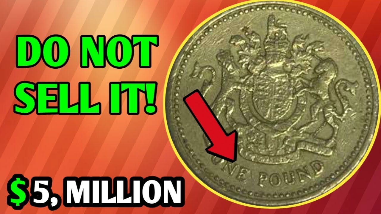 1993 ONE POUND COIN UNLELIEVABLE VALUE  WORTH  $ 5,00000
