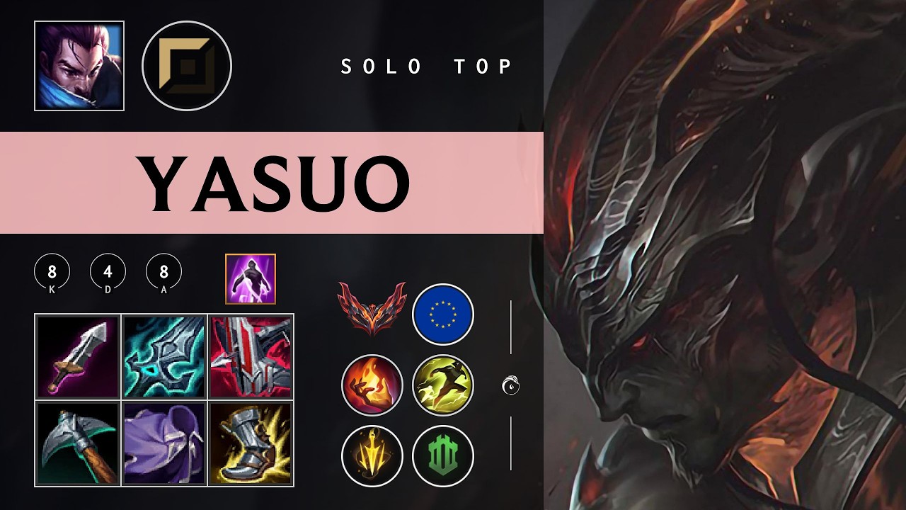Yasuo Top vs Ambessa - EUW Grandmaster Patch 26.04