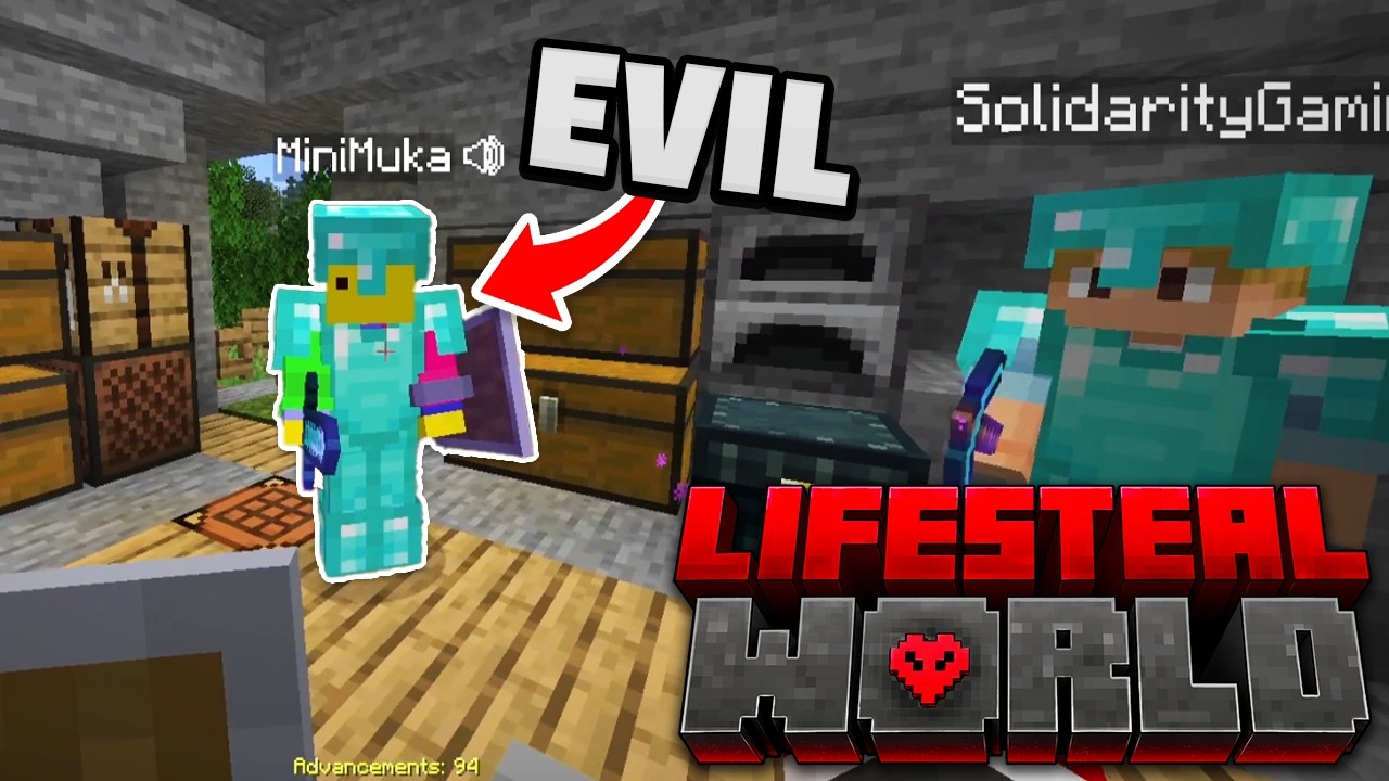 Меня предали в Lifesteal World