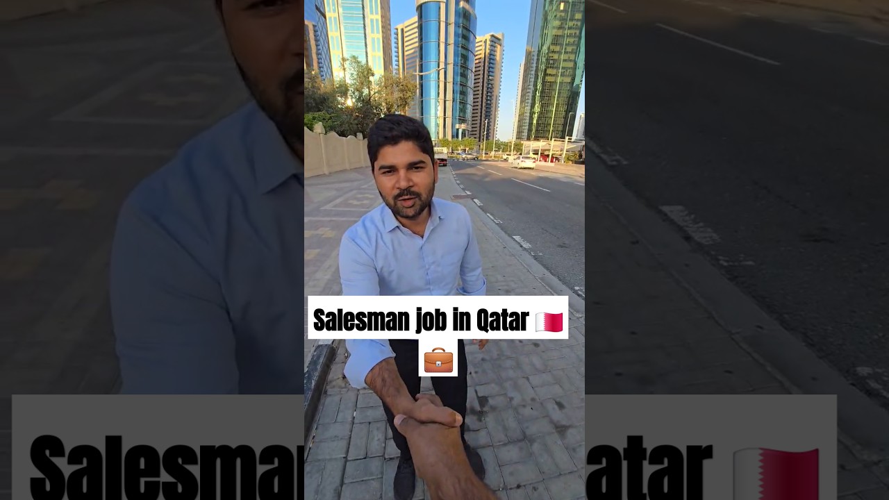 Dubai return Salesman  salary in qatar #qatarjobs #salesjob #qatar