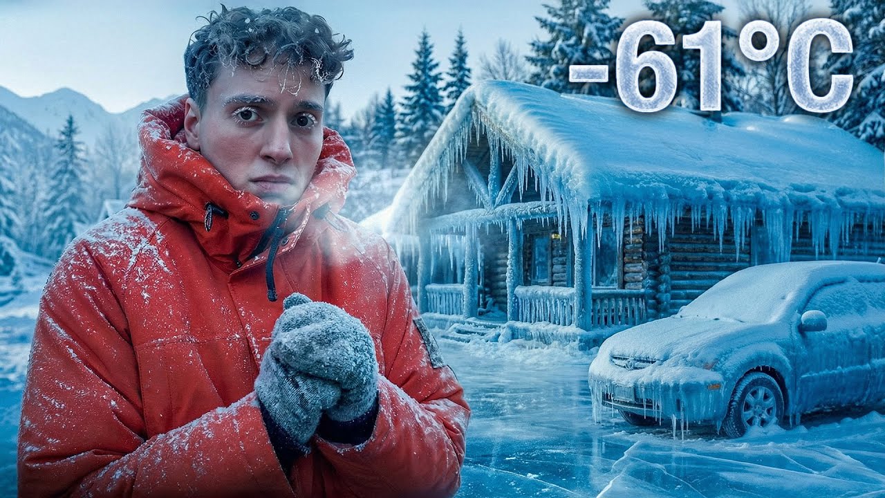 24H dans la Ville la plus FROIDE (en Alaska)