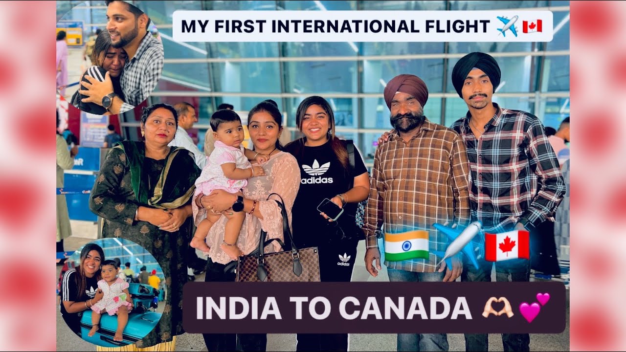 India to Canada 🇨🇦 🍁Journey as an International Student ✈️ | VLOG -1 | Dr.jazzgill