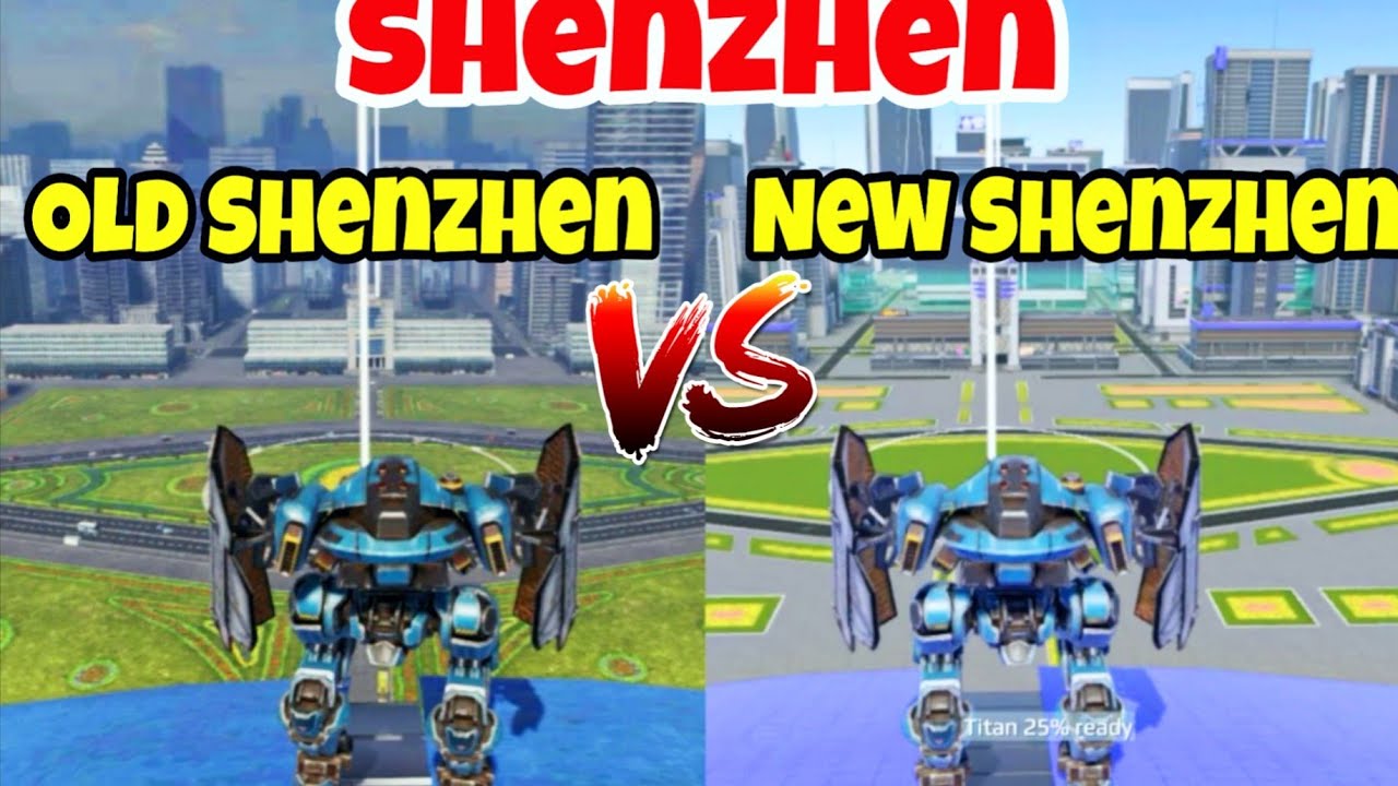 [WR]🔥New Shenzhen VS Old Shenzhen Map Comparison |War Robots|