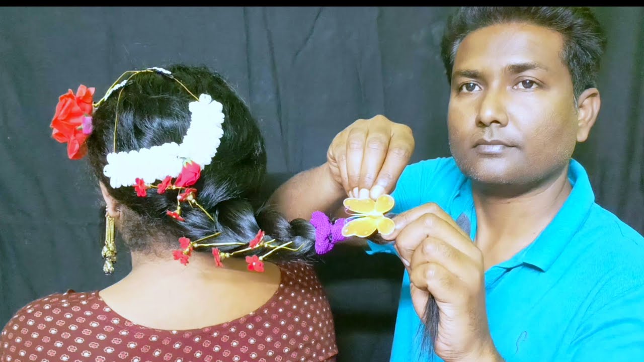 ASMR~Fast and Aggressive Doing My Husband Hair style (Tutorials video)
