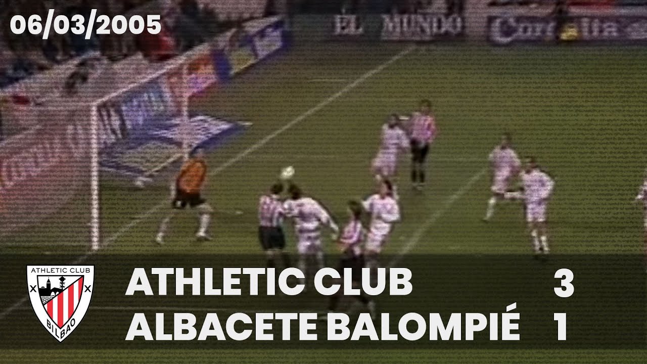 ⚽️ [Liga 04/05] J27 I Athletic Club 3 - Albacete Balompié 1 I LABURPENA