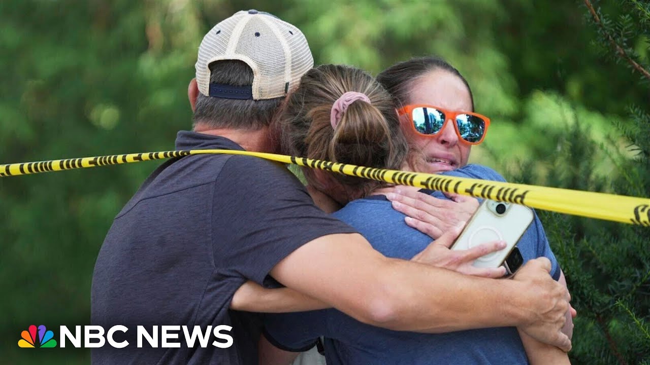 LIVE: Minneapolis officials give update on Catholic school shooting | NBC News
