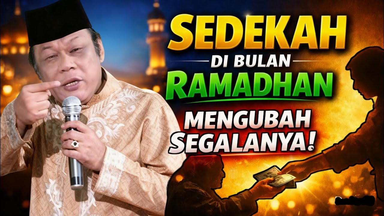 REZEKI MELEDAK DI RAMADHAN? Ini Rahasia Sedekah Kata KH Zainuddin MZ