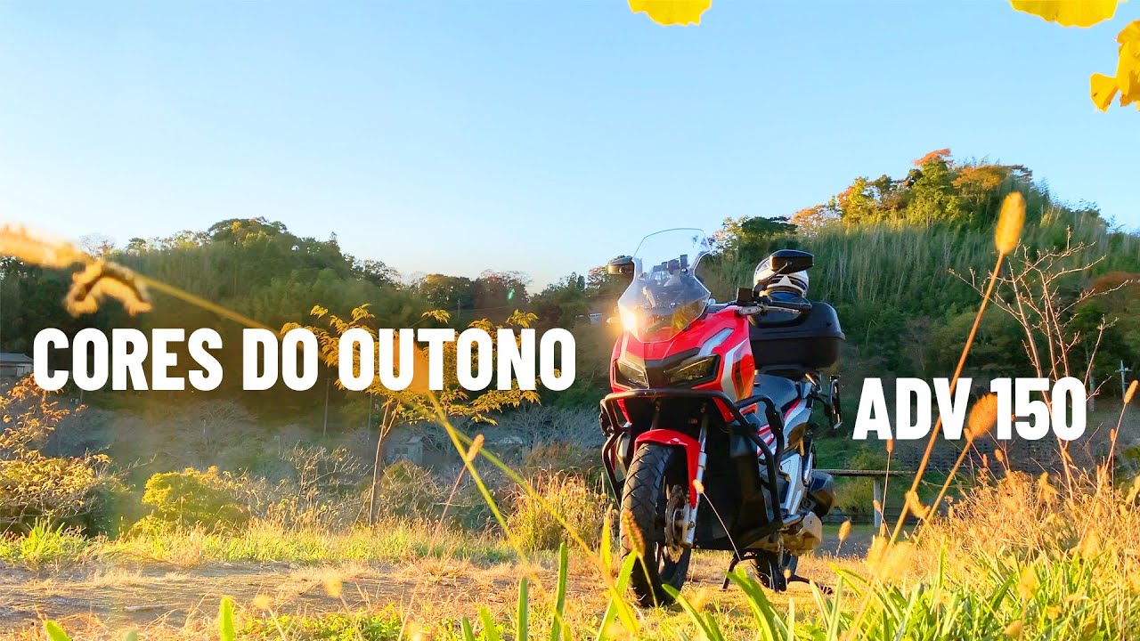 ADV 150 - Estrada japonesa das folhas vermelhas | Ep.97