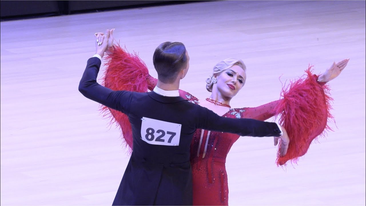 Evgeny Moshenin - Dana Spitsyna RUS | Viennese Waltz | WDSF World Open Standard | Sibiu 2018